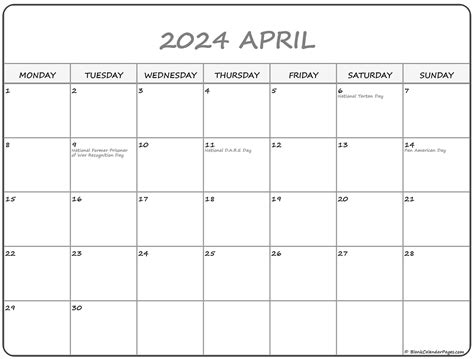 Today is: Monday, Apr 01, 2024 .
